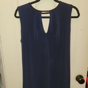 Navy blue dress